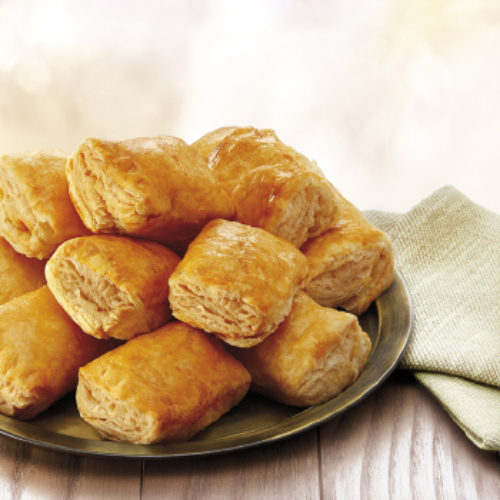 Mini puff pastry pies