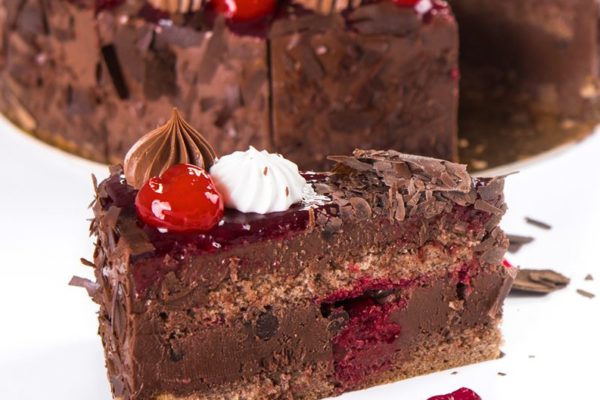 Cake With Forest Fruits