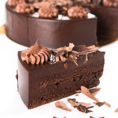 Cake With Dark Chocolate